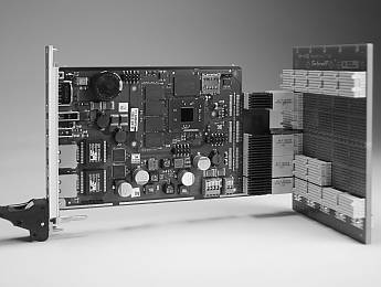 CompactPCI Serial Board EUROCOM 600 mit Sidecard