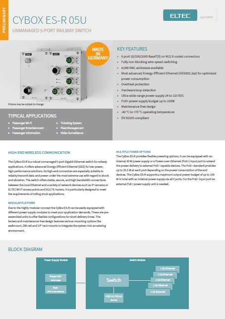 Icon Datasheet CyBox
